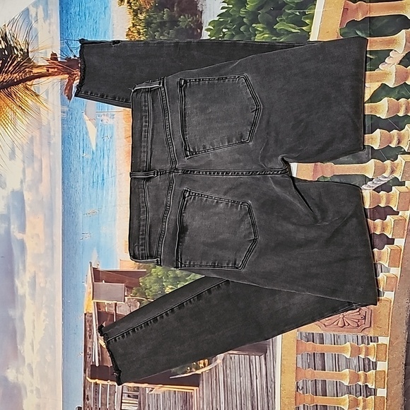 Frame Le High Skinny Raw Hem Jeans Size 25 - Picture 6 of 7
